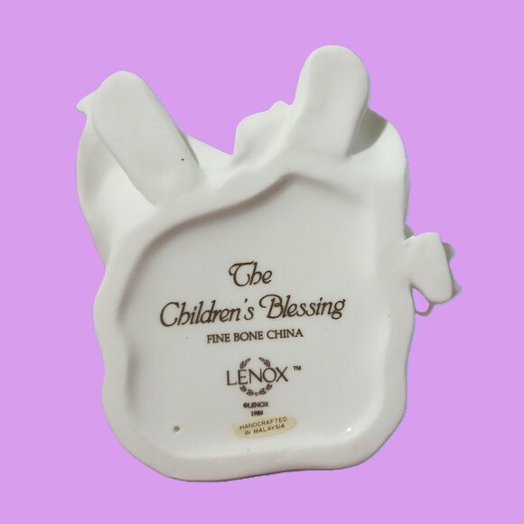 Lenox Jesus The Children's Blessing Life Of Christ Collection China Flawless - Picture 6 of 6